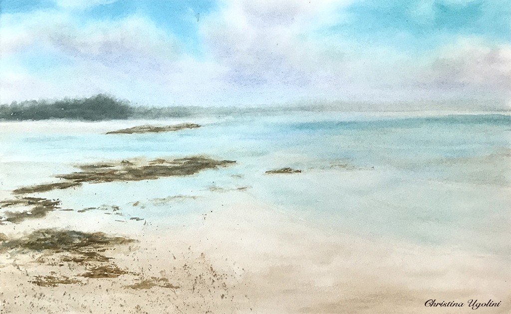 La mer turquoise