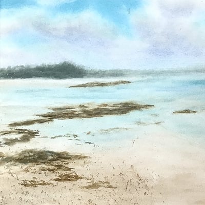 La mer turquoise