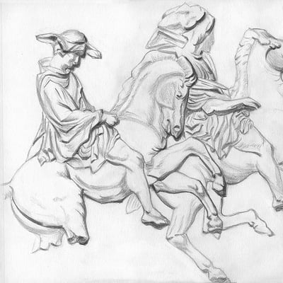 Bargue: planche I 66