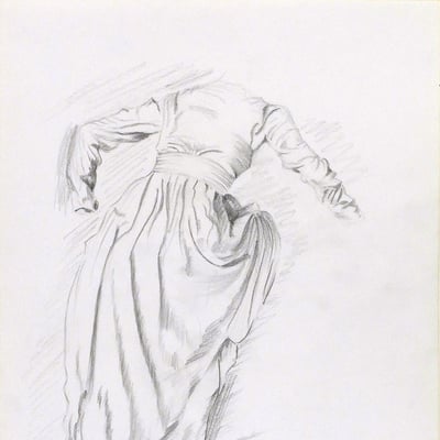 Degas: Femme de dos