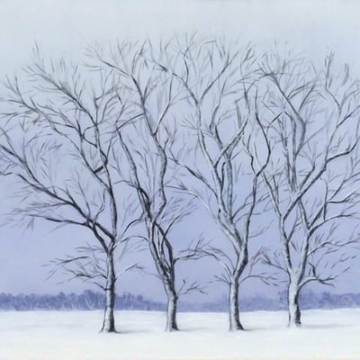 Paysage de neige