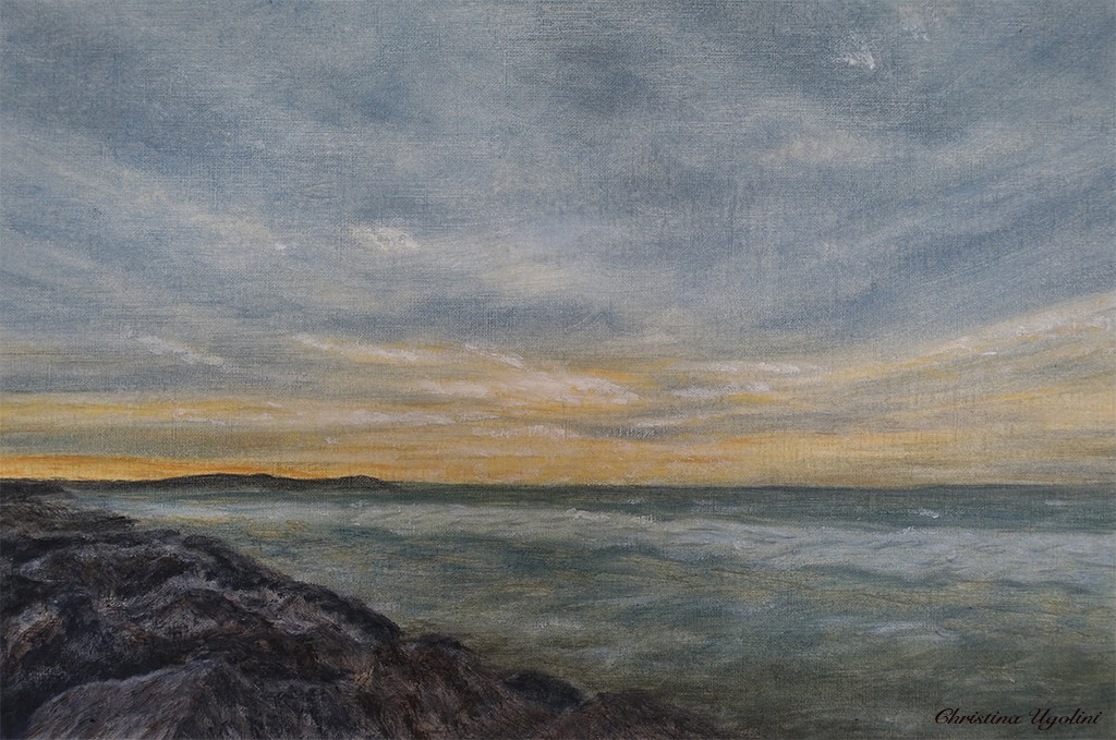 Beau soir à Wissant