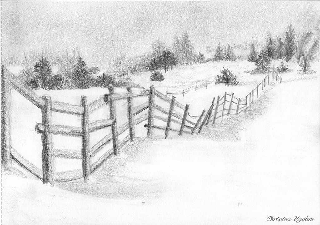 Paysage d'hiver 1